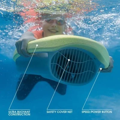 Asiwo Mako Electric Kickboard for Kids - Yellow